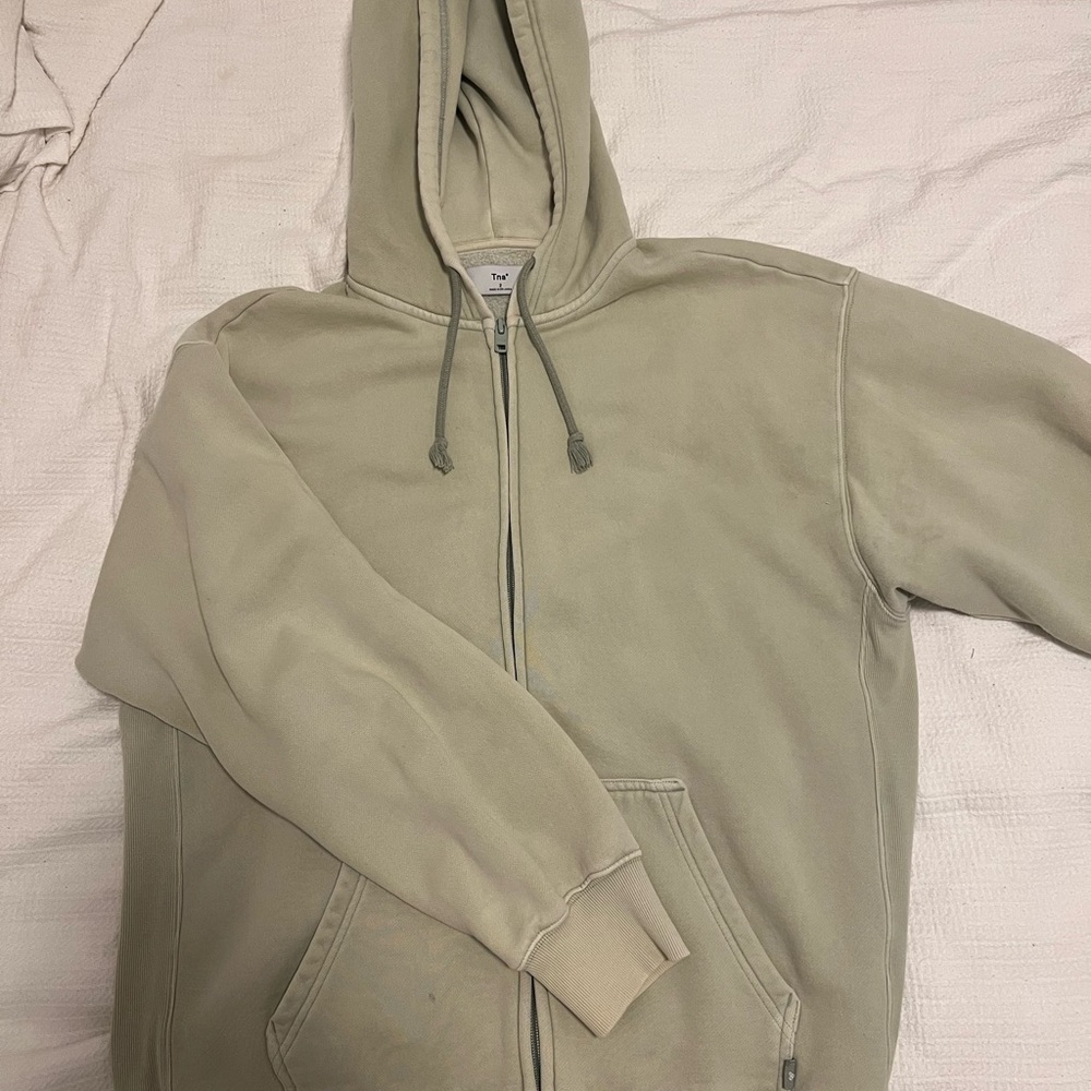 Light Green Aritizia Zip-Up